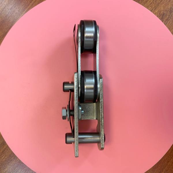 Monforts Stenter Machine Spare Parts Chain Link Steel Material Zinc Plating Peek Material Bush