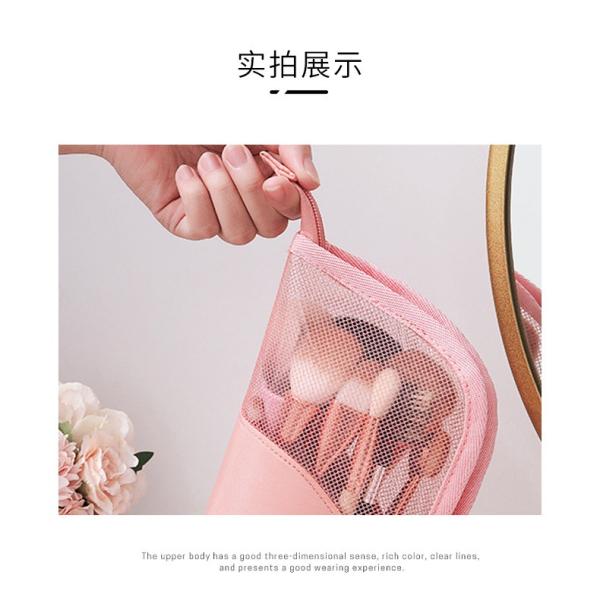 Zipper Closure Makeup Brushes Holder for Customized Promotion and OEM/ODM Acceptance