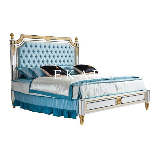 Royal Spanish Luxury Wooden Carving Dressing Table