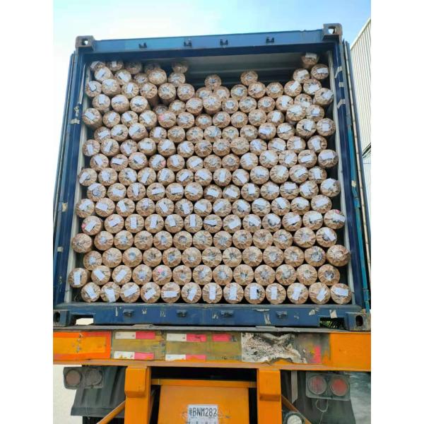 Light Blue PVC Film Roll 0.06mm Transparent 42PHR Non Sticky For Packaging