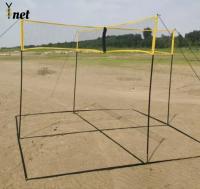Red de voleibol de plástico con malla de malla de malla Barrera de red de seguridad de patio de juego De fútbol de interior Verde Golf