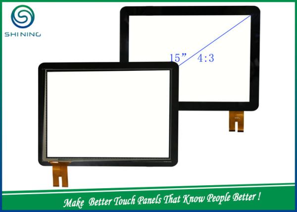 6H 15'' COB Capacitive Touch Panel With Sensor Glass + Cover Glass Structure