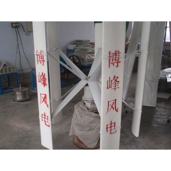 High-Efficiency 1-2kW Vertical Axis Wind Turbine with Low Startup Wind Speed and Magnetic Suspension Structure for Residential Use