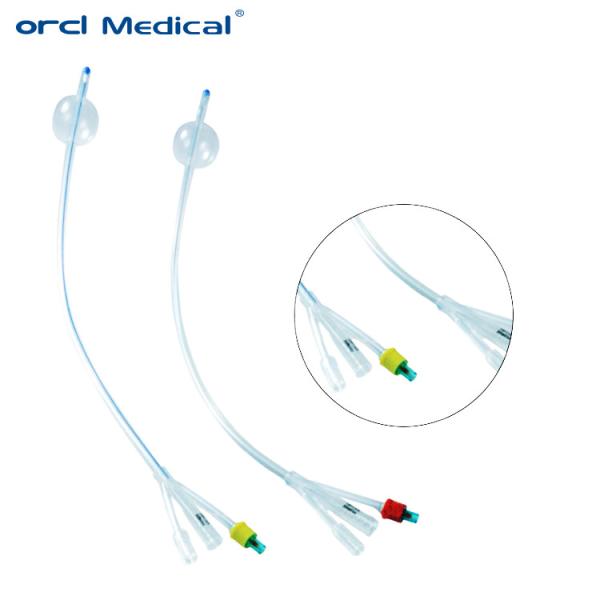 Disposable 3 Way Foley Catheter Silicone Foley Urethral Catheter Free Sample