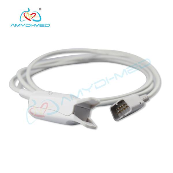 TPU Material Spo2 Sensor Medical Equipment Parts Compatible NIHON KOHDEN
