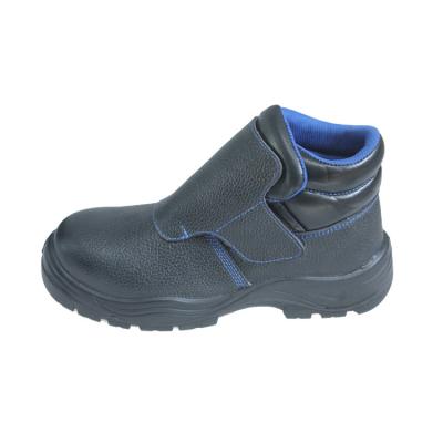 Metal Eyelets Anti Slip Pu Outsole For Construction Boots Factory Steel Toe Anti Smash Safety Shoes CE