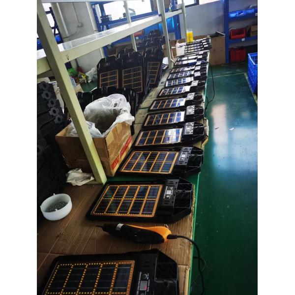 ABS Material Solar Motion Sensor Waterproof Security Yard IP68 All In One Led Street Light
