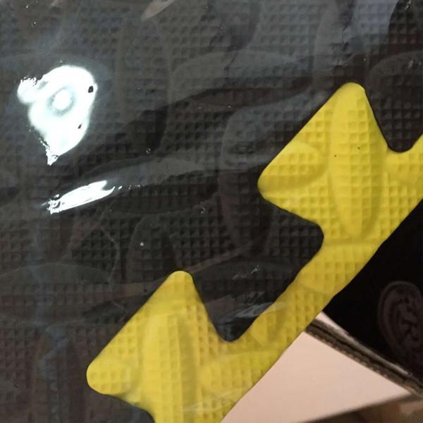 3/8 Thick Interlocking Gym Floor Mats / Interlocking Workout Mats 60*60cm