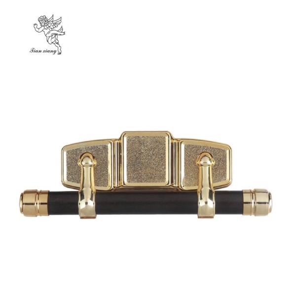 Do Abs africano do estilo de Pale Gold Coffin Swing Handle material plástico dos Pp