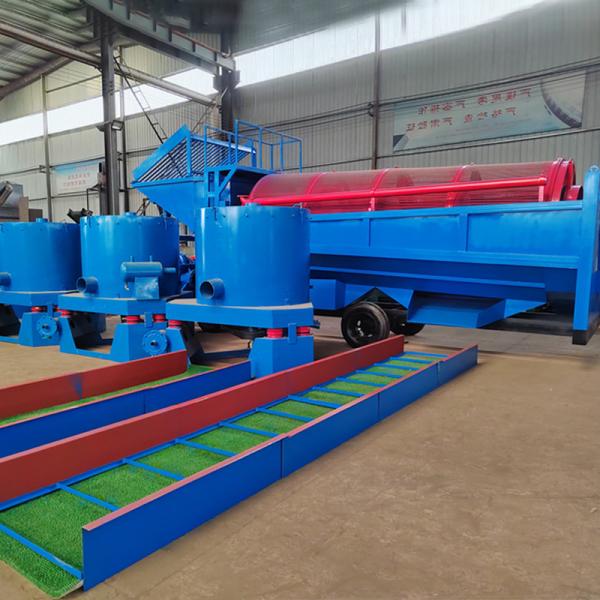 Mobile Alluvial Gold Diamond Recovery Process Plant Trommel Washing Machine Depends on Model