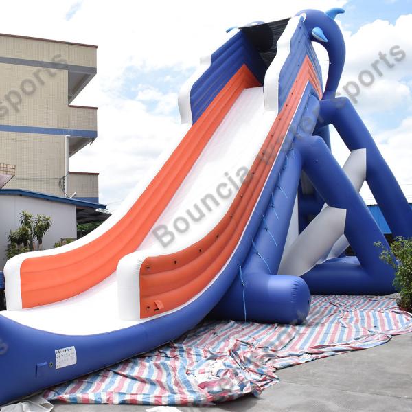 Плавая раздувные водные горки для озера