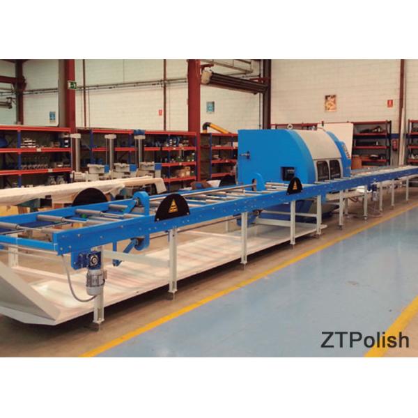 Stainless steel buffing machine for dish head