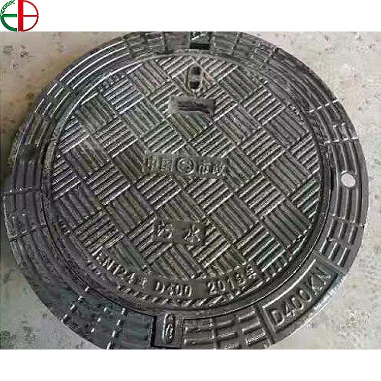 EB16002 Ductile Iron Manhole Cover & Drain Grating, Heavy Duty Sewage Lid for Road
