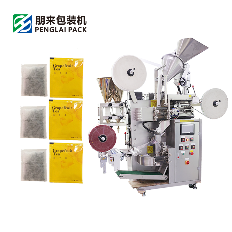 2026 Automatic Inner and Outer Tea Bag Packing Machine Earl Grey Chai Tea Green Oolong White Herbal Packing Machine