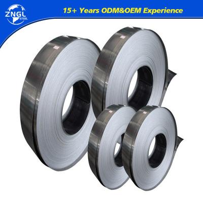 Q235B Zinc revêtement galvanisé en acier à faible teneur en carbone PPGI bande avec certification ISO