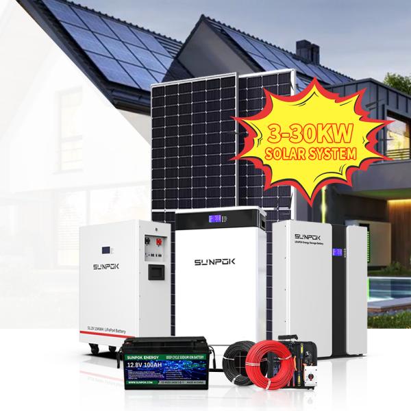 550w 3KW 5kw 10kw 太陽電池パネル バッテリーインバーター MPPT 屋根設置 電力 再生可能エネルギーシステム リチウム電池 駅ハウス