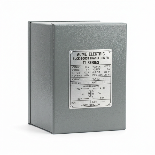  Acme Electric Buck-Boost Transformer Step Up/Down Voltage Correction New