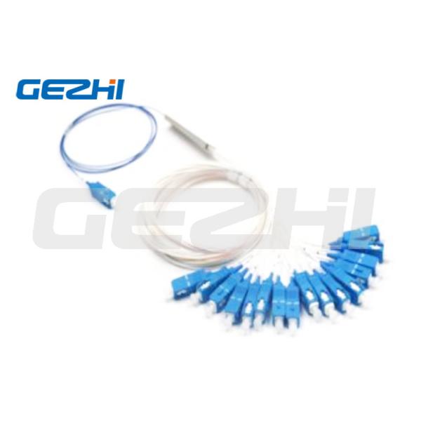 Mini Type SC/UPC PLC Splitter with G657A1 Fiber for Low Insertion Loss Optical Signal Distribution