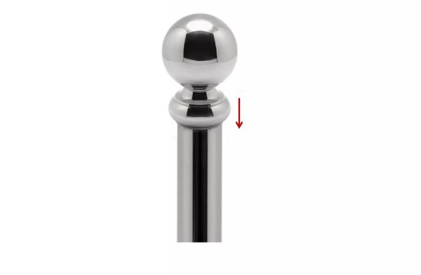 201 316 Decorative Stainless Steel Balls For Balustrade / Constructions