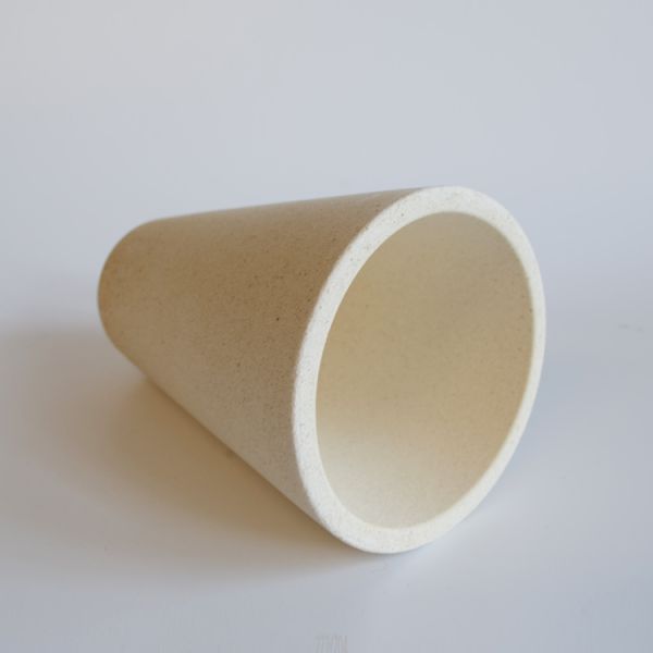 Lab Testing Refractory Ceramics Fire Assay Metal Smelting Crucible for Furnace