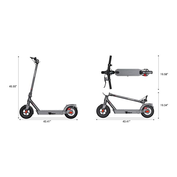 A1 EU UK USA Warehouse Scooter Electric with 300W 36V 5.2AH 10inch Tire Motor Electric Scooters Adult Escooter