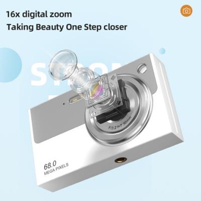 2 objectifs Caméscope vidéo numérique Caméra Wifi Photographie 1080p 120fps