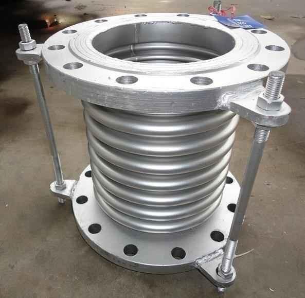 Safe Pneumatic Conveying System Corrugated Compensator High Temperature Resistant