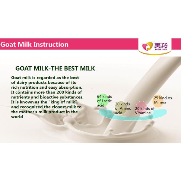 12 месяца сухого молока козы момента времени 800gm младенческого