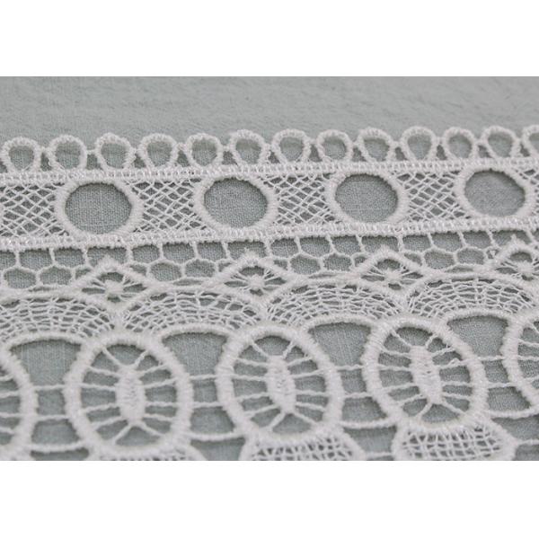 Винтажная белая флористическая отделка шнурка Венеции для одежды/широко Бридал ткани шнурка свадьбы
