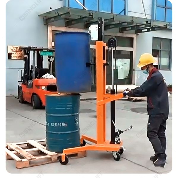 DTF450C DTF450C-1 Hydraulic Drum Truck with Weighing Scale
