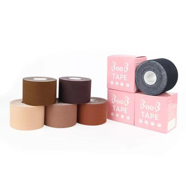 Customized Logo Waterproof Breast Tape Adhesive Breast Lift Tape 5cmx5m Sweatproof