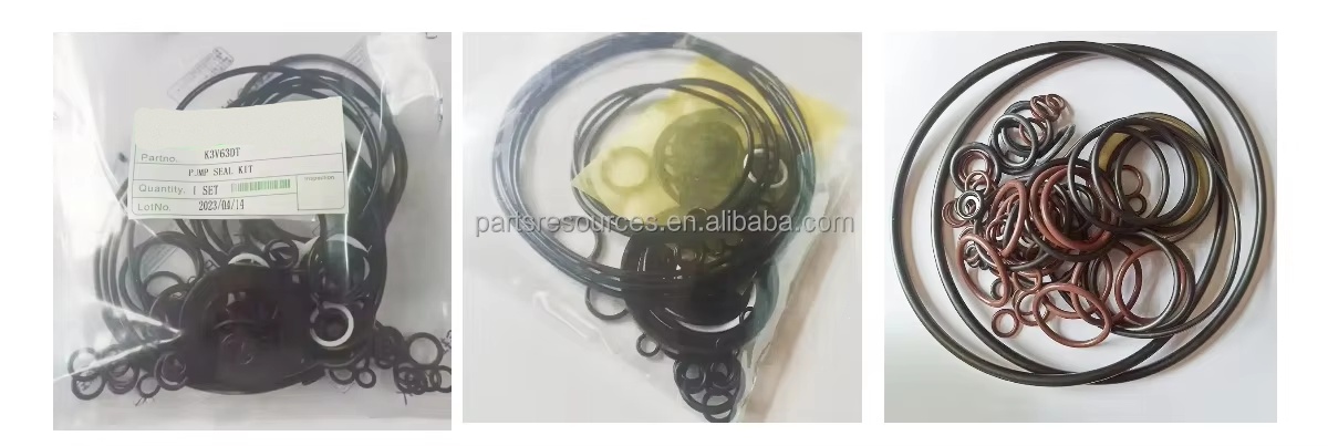 High Quality CX210 CX290 Hydraulic Control Valve Seal Kit for Case Excavator CX210B CX290B Distributor Valve Repair Kit