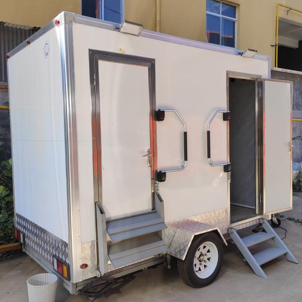 Prix abordable Salle de bains portable de haute qualité Appareil mobile de toilette pour la fête de mariage à la plage Divers scénarios