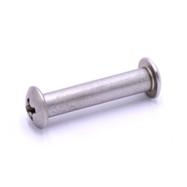 OEM Cross Flat Pan Head Binding Stainless Steel Chicago Screws Male And Female