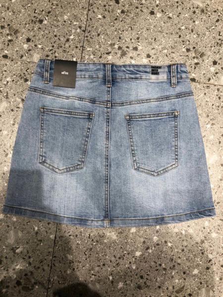Stockpapa Ladies Denim Pencil Skirt Fashipn Cool Short Jean Skirt