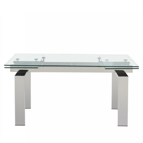 Fashion  Living room Furniture  Western Style  Tempered Glass Dinning Table Sets