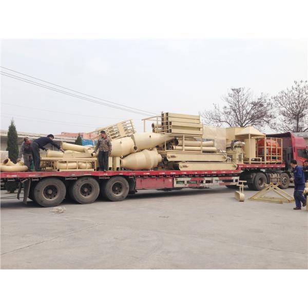 90 kW Tire Crushing And Recycling Production Line Full Automatic Tire Recycling Machine