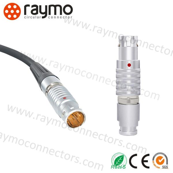 FGG EGG 2B 8pin 10pin Circular Push Pull Connectors Lemo Cross Sigal Transfer