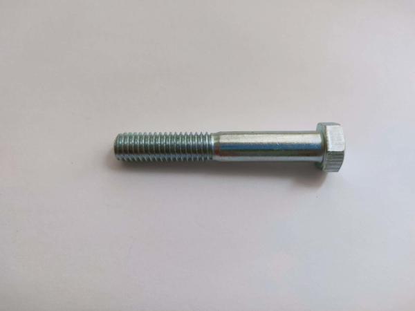 DIN931 Steel Zinc Plated Half Threaded Hex Head Bolts , Partially Threaded Metric Bolts