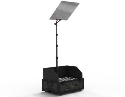 Teleprompter de ângulo de visão horizontal para conferência de transmissão ao vivo e estúdio de talk show