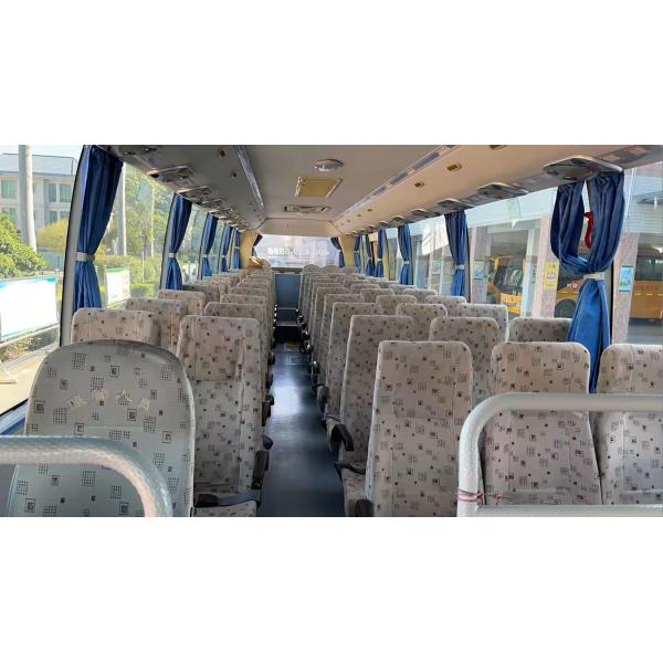 Yuchai Engine Used YUTONG Buses 49 Seats With 24L / 100km Fuel Consumption