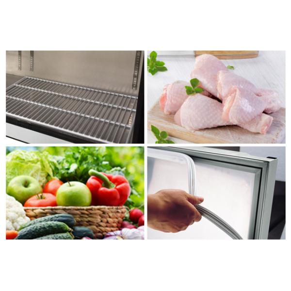 Воздушного охлаждения холодильника ресторанного обслуживании салата автоматические промышленного прочные размораживают чистка системы легкая