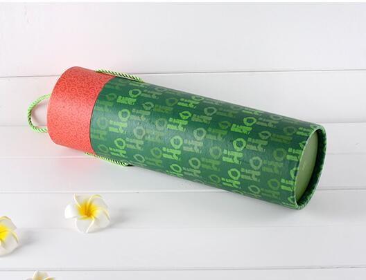 ODM Service Eco Friendly Paper Tube Packaging With Rope