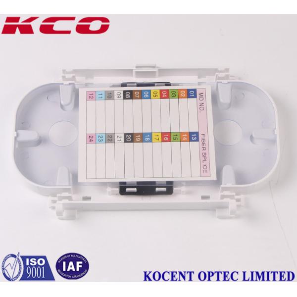 Fiber Optic Accessories 24 Fiber Optic Terminal Box Splice Tray Grey Color