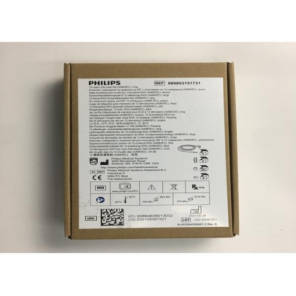 PHLIP ЭКГ Заменные части, AMMI IEC 12 Свинцовый ЭКГ Лимб Свинцовые 1.4M 989803151731