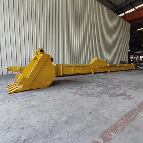 SY215 Excavator Hydraulic Cylinder Telescopic Arm With 0.4 Cbm Digging Bucket And 16M Digging Depth