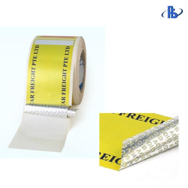 Tamper Proof Sealing Sticker PET 50μm VOID Security Labels