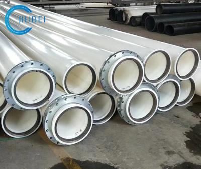 Tubulação flangeada 10 polegadas da draga do Hdpe com a draga da sução do cortador