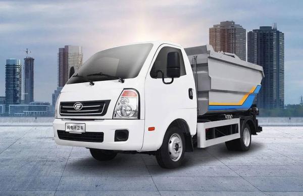 Pure Electric Self-Loading Garbage Truck Meeting the Demands of Custom's Requirements for Waste Management