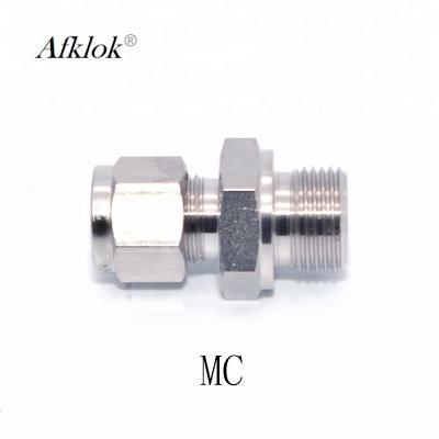 Linha de ar 316 de aço inoxidável conector dos encaixes de tubo